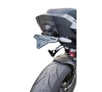 Soporte de matrícula GREF con Base Trasera Compatible con BMW S1000XR 2020-2026 (con botón abatible).