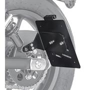 Soporte de matrícula Lateral Compatible para Motos Custom Retro Universal Craftride LH3