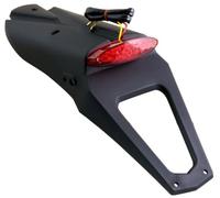 Soporte de matrícula LED Universal Devil Racing Negro