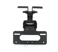 Soporte de Matrícula Moto Compatible con Honda CB 125F, 125R, 150R, 190R, CB250R, CB300F, CB300R, CB400 F, CB 400. Portamatriculas(with Light NO Logo)