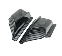 Soporte de Matrícula Moto Fit For Honda ADV150 ADV 150 2019-2023 Motorcycle Wing Protector Wing Cover Front Side Spoiler Accessories Portamatriculas Moto(Carbon Look)