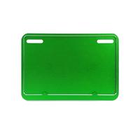 Soporte de Matrícula Moto Soporte para Marco De Montaje, Soporte para Placa De Matrícula Trasera, Soporte De Aleación De Aluminio, Apto para Kawasaki ZX4RR. Soporte de Guardabarros(Green B)