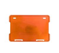 Soporte de Matrícula Moto Soporte para Marco De Montaje, Soporte para Placa De Matrícula Trasera, Soporte De Aleación De Aluminio, Apto para Kawasaki ZX4RR. Soporte de Guardabarros(Orange A)