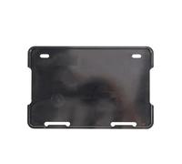 Soporte de Matrícula Moto Soporte para Marco De Montaje, Soporte para Placa De Matrícula Trasera, Soporte De Aleación De Aluminio, Apto para Kawasaki ZX4RR. Soporte de Guardabarros(Black A)