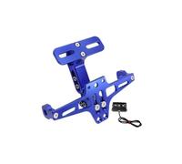 Soporte De Matrícula Motocicleta para Z750 para Z800 con Luz LED Placa Universal para MT07 para MT09 para MT10 Soporte para matrícula