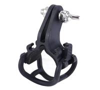 Soporte de matrícula, piezas fijas para matrículas de carreras, accesorios de repuesto duraderos, soporte para postes de sillín, fácil instalación para montaña, carretera o FAH