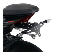 Soporte de matrícula R&G RACING - negro Aprilia
