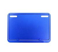 Soporte de Matrícula Soporte para Marco de Montaje, Soporte para Placa de matrícula Trasera, Soporte de aleación de Aluminio, Apto para Kawasaki ZX4RR. Portamatriculas(Blue B)