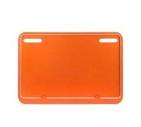 Soporte de Matrícula Soporte para Marco de Montaje, Soporte para Placa de matrícula Trasera, Soporte de aleación de Aluminio, Apto para Kawasaki ZX4RR. Portamatriculas(Orange B)
