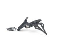 Soporte de matrícula Trasera de Motocicleta Marco Trasero Corto para Motocicleta Soporte para matrícula contrapunto para Ducati Streetfighter V2 2022- y V4 S V4S 2020