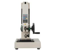 Soporte de medidor de fuerza manual, dinamómetro push-pull de 500 N de capacidad, 5 sondas intercambiables, carrera ajustable, unidades N/kg/LB para ciencia e investigación deportiva