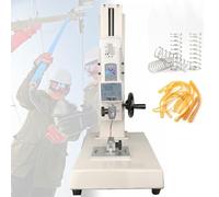 Soporte de medidor de fuerza manual, máquina de prueba de tracción 10-1000N con pantalla digital, carrera de 300 mm, apertura de accesorio de 0-8 mm para deportes, investigación científica, pesca