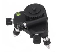 Soporte de medidor de nivel de aleación de aluminio con 12 líneas de soporte autonivelante para rotación de 360 grados y soporte estable