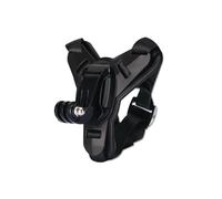 Soporte de Mentón Casco de Motocicleta Compatible con GoPro, Correa de Montaje Casco de Barbilla Compatible con Hero 12/11/10/9/8/7/6/5/4 OSMO Action Insta360 Garmin Cámara de Acción
