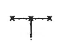 SOPORTE MONITOR EWENT 3 MONITORES 7kG 13"-27" VESA 75x75 o 100x100