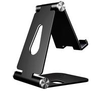 Soporte de Mesa Ajustable M para Smartphone/Tablet (Negro) - AISENS