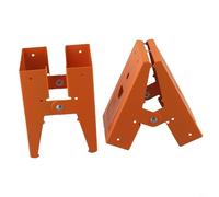 Soporte de mesa ajustable para carpintería, conector de clip de fijación, soporte de refuerzo de acero laminado en frío con dientes antideslizantes y ángulo de apertura máximo de 25°, para muebles y