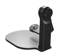 Soporte de mesa ajustable: soporte de proyector giratorio de 360 ° para colocar en el escritorio junto a la cama | Soporte compacto de aluminio para miniproyectores, cine en casa, estudio, sala de