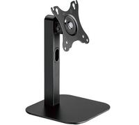AISENS - DT24TSR-371 - Soporte DE Mesa Eco Giratorio E INCLINABLE para Monitor/POS 2.5KG DE 10-24, Negro