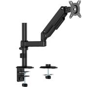 AISENS - DT32TSR-449 - Soporte DE Mesa Eco CONTRAPESO Giratorio E INCLINABLE para Monitor/TV 9KG (3 PIVOTES, 1 Brazo) DE 17-32, Negro