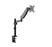 Soporte de mesa con resorte de gas para monitores LED y LCD de hasta 32 pulgadas, VESA 75 x 75, 100 x 100, OFFICE-GS412 (1 monitor)