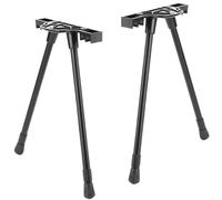 Soporte de mesa de metal, soporte de mesa plegable, plegable, 8,66 x 2,36 x 1,38 pulgadas, juego de 2 para mesas de camping, muebles de comedor, Workstations, Outdoor Use