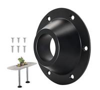 Soporte De Mesa De VR Base | Taladros De Piso De Aluminio Pie-Lectal Mesa Marco De Plata Negro Conjunto Con Tornillos | Soporte De Montaje De Mesa De Barco Para Mesas De