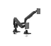 SOPORTE DE MESA EQUIP 650182 PARA 2 PANTALLA DE 17"-35" NEGRO Max. 20Kg POR PANTALLA Max.VESA 100x10 650182