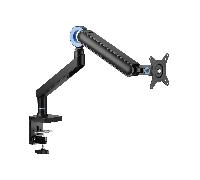 SOPORTE DE MESA EQUIP 650184 PARA 1 PANTALLA DE 17"-35" NEGRO DE ALUMINIO Max. 10.5Kg POR PANTALLA M