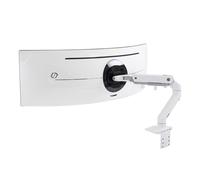 Soporte de mesa Ergotron HX Arm HD simple para pantallas de 38,1 cm (15) - 124,5 cm (49) blanco, rotativo y ajustable