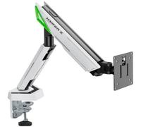 Soporte de Mesa Gaming con Contrapeso para Monitor Aisens DT49TSR-343/ Giratorio/ Inclinable/ hasta 16kg