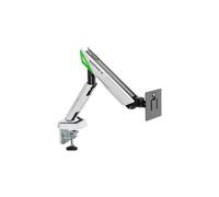 Soporte de Mesa Gaming Aisens DT49TSR-343 Blanco Contrapeso Giratorio Inclinable hasta 16kg 49"
