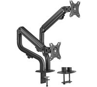 Soporte de Mesa Giratorio e Inclinable para 2x Monitor/TV 17~32 - AISENS