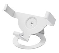 Soporte de mesa Hama para Amazon Echo Dot, segunda generación (para una ergonomía y presentación óptimas del Echo Dot) soporte de altavoz, Blanco