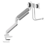Soporte de mesa Neomounts DS75-450WH2 x2 para pantalla de 43,2 cm (17) - 81,3 cm (32) blanco ajustable en altura, inclinable.