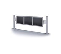 Soporte de mesa NEWSTAR - Montaje en escritorio para 2 pantallas LCD - Tamaño de pantalla: 19"-30" - Negro