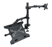 Soporte de Mesa Orientable/ Inclinable Tooq DB1200TN-B para TV y Portátil de 13-32"