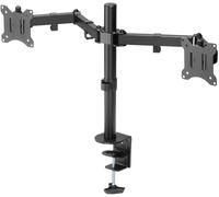 Digitus Soporte de monitor universal doble con fijación a presión