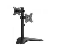 SOPORTE AISENS MESA ECO INCLINABLE ROTABLE 2 MONITORES/POS 8KG 17-32 NEGRO