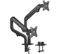 Aisens DT32TSR-141 Soporte Contrapeso Eco 2 Brazos para Monitores/TV 17"-32" VESA 100x100 Máx. 8Kg