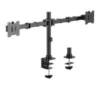 Soporte de Mesa AISENS DT35TSR-359 Negro Giratorio para 2 Monitores 17-35"/20kg por Brazo