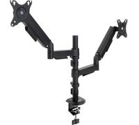 TooQ Soporte de mesa para 2 monitores DB1533TNR-B 17–32" Giratorio Inclinable hasta 9 kg Negro