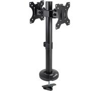 Soporte de Mesa para 2 Pantallas de 17~32 (Negro) - TOOQ