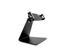 Soporte de mesa para tablet System-S con cerradura en negro