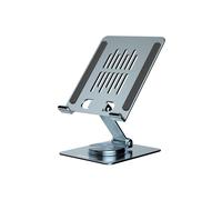 Conceptronic Tableta plegable multimedia THANA09G gris giratorio 360° altura ajustable diseño robusto