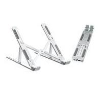 Soporte de Mesa Plegable Ewent EW1266 para Portátiles de 10-15.6 Inches en Aluminio Ajustable