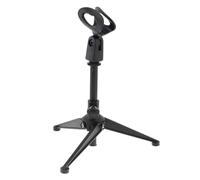 Soporte de mesa portátil for micrófono, trípode, soporte for, escritorio ajustable for reuniones transmisión en vivo para Actuación Canto