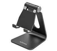 Soporte de Mesa Regulable M para Smartphones/Tablets (Negro) - AISENS