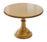 Soporte de mesa retro para tartas, bandeja alta, suministros de cocina, dorado, L, regular C