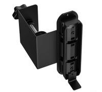 Soporte de metal aerodinámico para timbre de video Blink, bordes lisos que reducen el riesgo de enganches durante la manipulación y el montaje (negro)